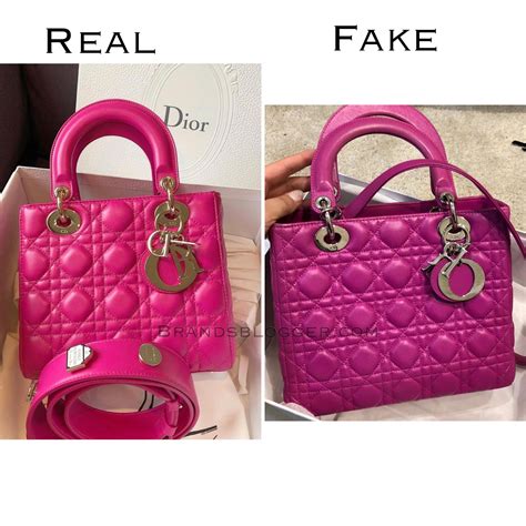 how to tell if a lady dior bag is fake|is a dior bag real.